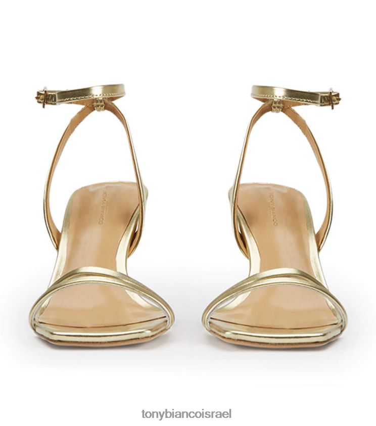 נעלי עקב | נשים נאפה זהב מתכתי Tony Bianco עקבי קמליה 8BNR8T198